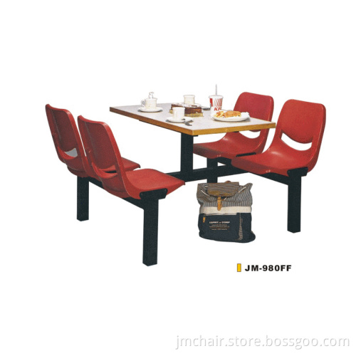 Fastfood Desk and Chair (JM-980-FF)